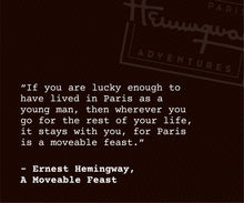 Load image into Gallery viewer, Hemingway Paris Adventure Kit + Experience | Spring Edition